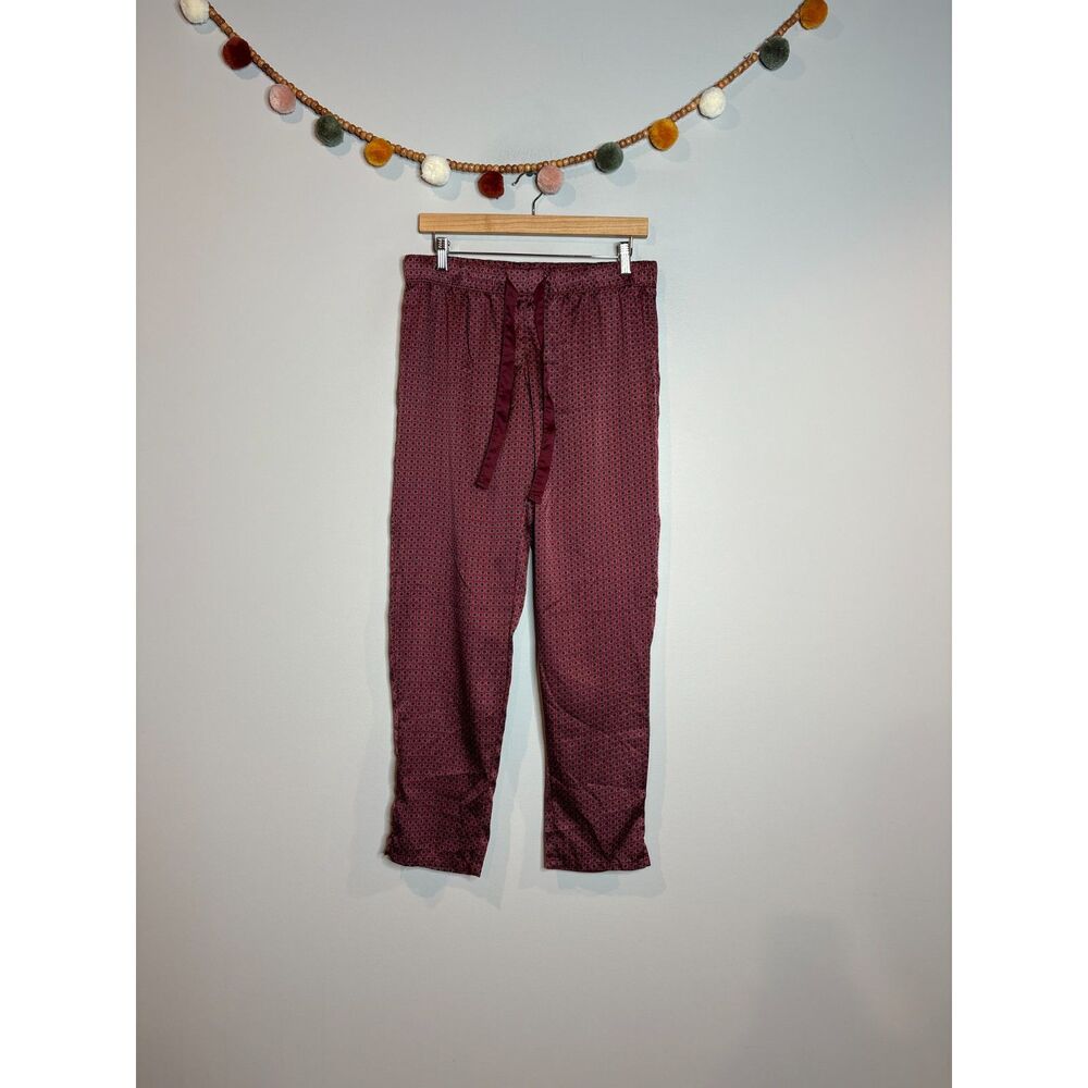 Gilligan & O'Malley patterned silky pajama pants